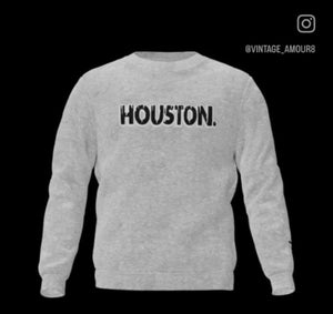 Houston Unisex Crewneck Sweatshirt